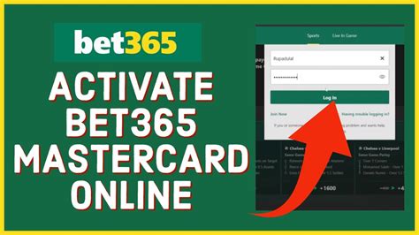 how to get bet365 mastercard